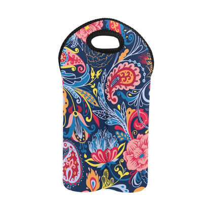 Paisley - 2-Bottle Neoprene Wine Bag 2 Bottle Wine Bag Printed Offshore