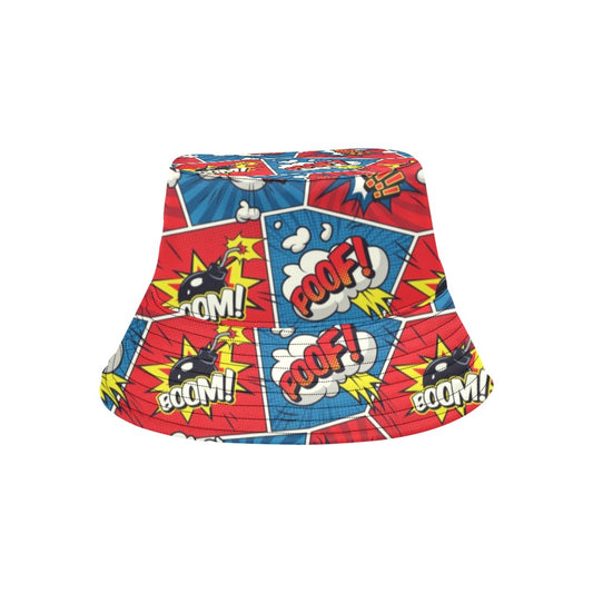 Comic Book - Bucket Hat for Men All Over Print Bucket Hat for Men comic Printed Offshore