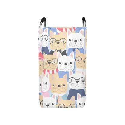 Dog Crowd - Square Laundry Bag Square Laundry Bag Printed Offshore