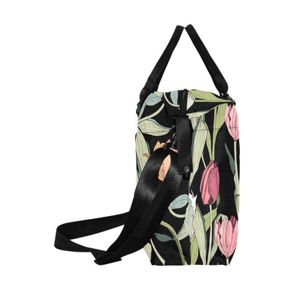 Tulips - Square Duffle Bag Square Duffle Bag