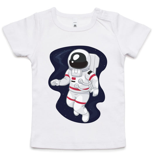 Astronaut - Baby T-shirt White Baby T-shirt kids Space