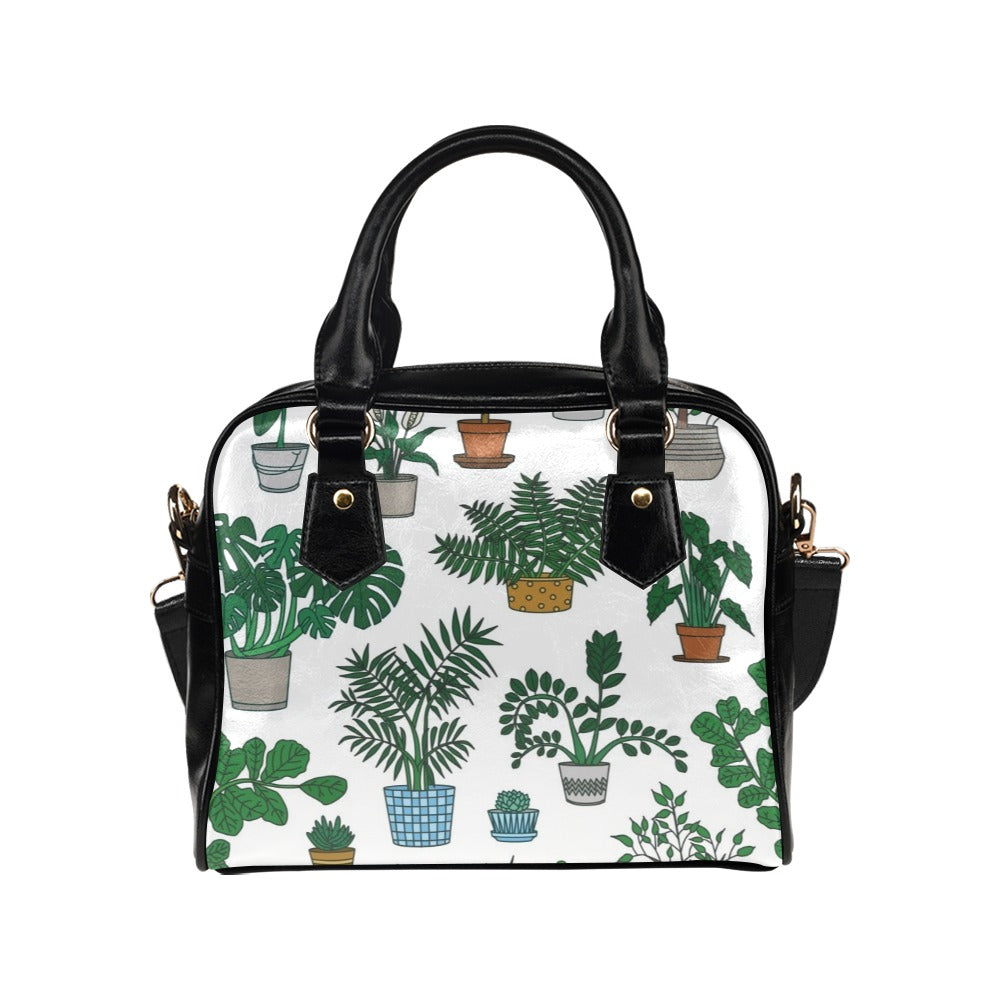 Plant Lover - Shoulder Handbag Shoulder Handbag Plants Printed Offshore