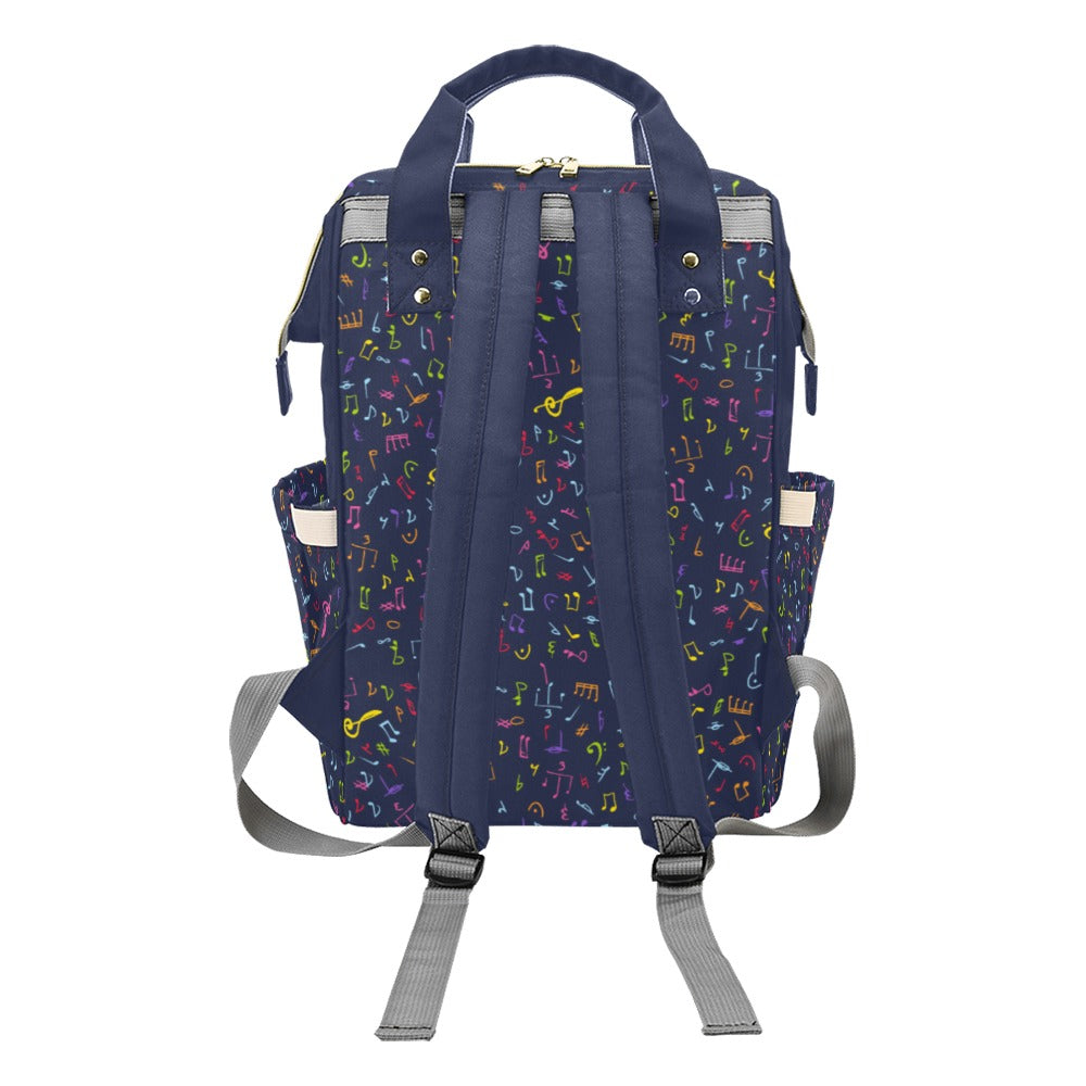 Music Notes - Multifunction Backpack Multifunction Backpack Printed Offshore