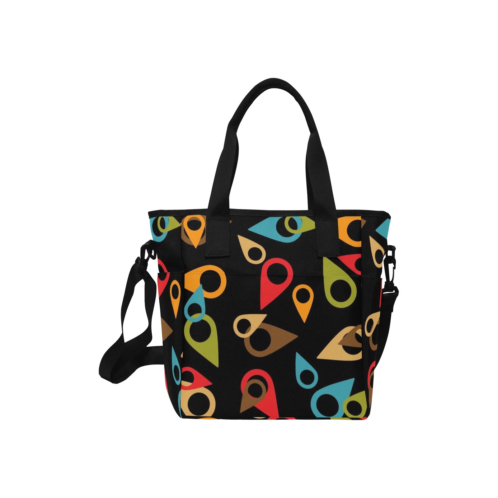 Where Am I - Tote Bag with Shoulder Strap Nylon Tote Bag