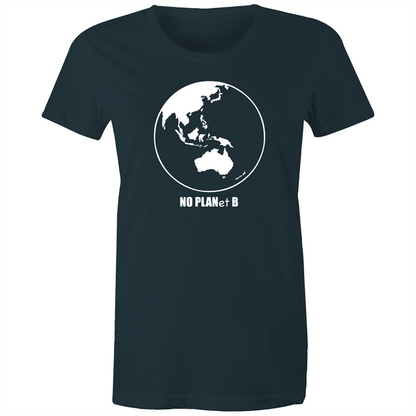 No Planet B - Women's T-shirt Indigo Womens T-shirt Environment Womens