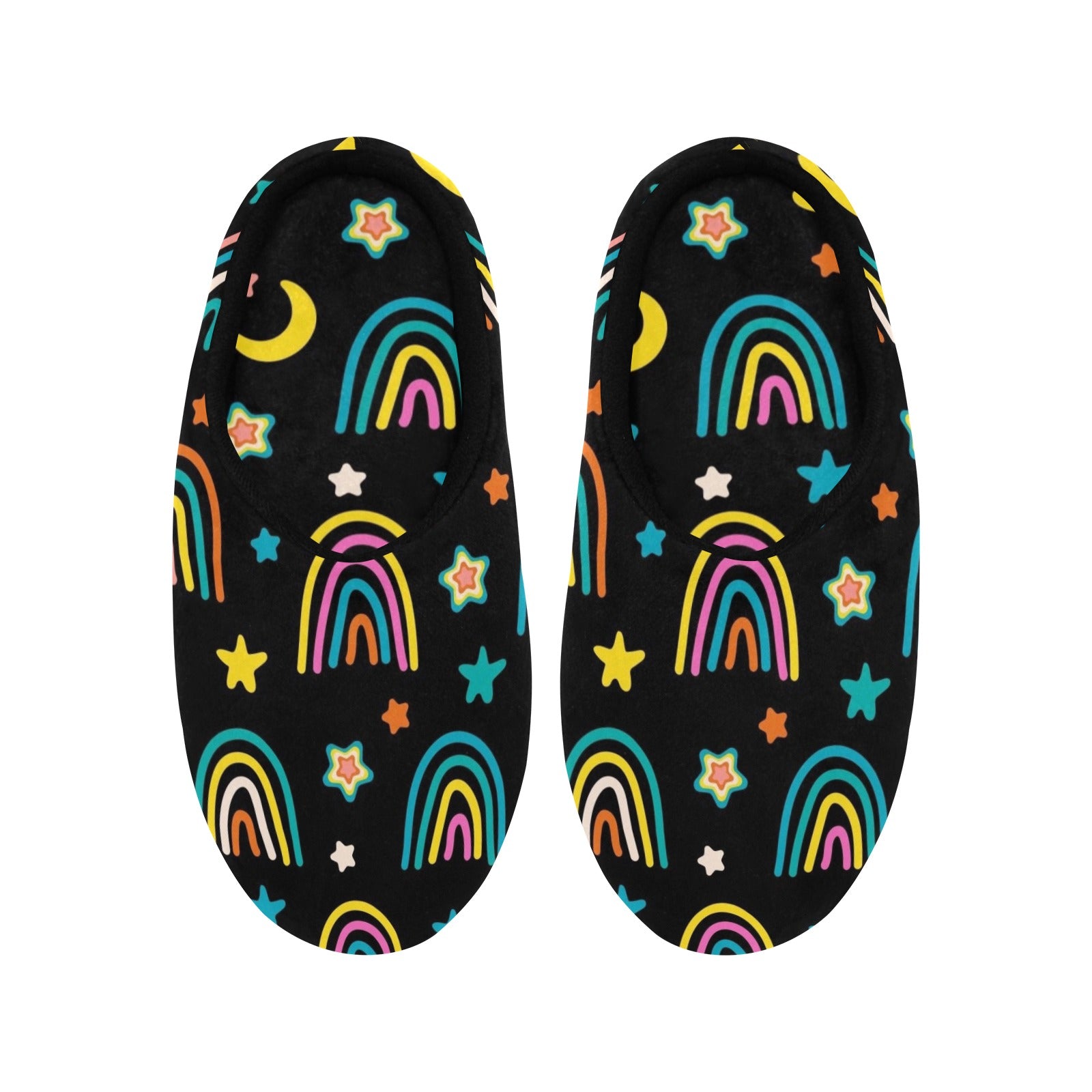 Rainbows - Women's Non-Slip Cotton Slippers Women's Non-Slip Cotton Slippers Printed Offshore