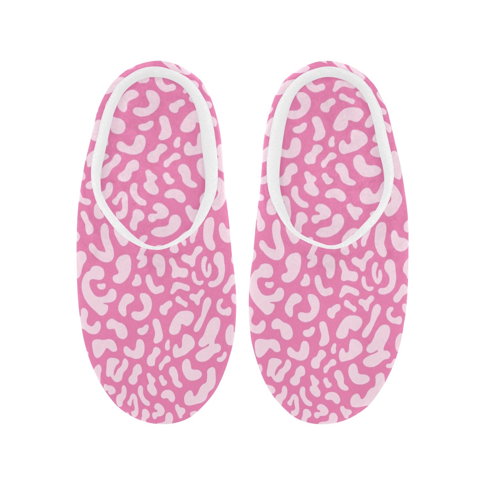 Pink Leopard - Women's Non-Slip Cotton Slippers Women's Non-Slip Cotton Slippers animal Printed Offshore