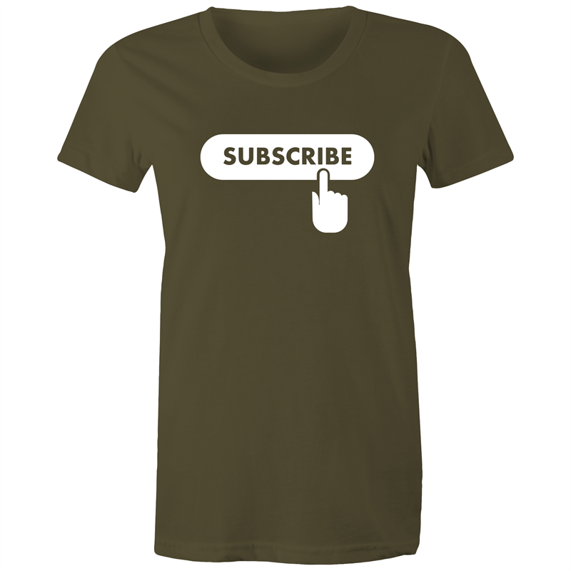 Subscribe - Women's T-shirt Army Womens T-shirt Womens