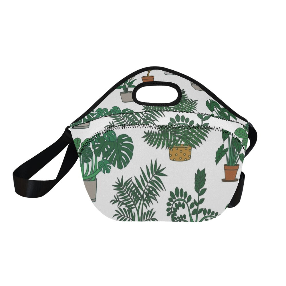 Plant Lover - Neoprene Lunch Bag/Large Neoprene Lunch Bag/Large Plants Printed Offshore