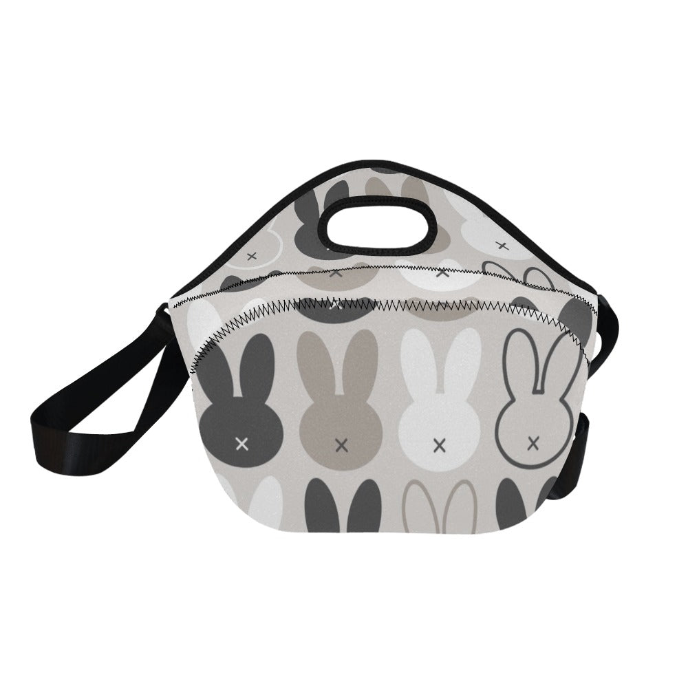 Bunny - Neoprene Lunch Bag/Large Neoprene Lunch Bag/Large animal