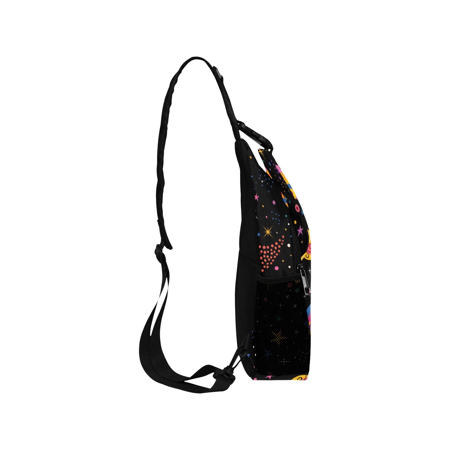 Colourful Space - Cross-Body Chest Bag Cross-Body Chest Bag