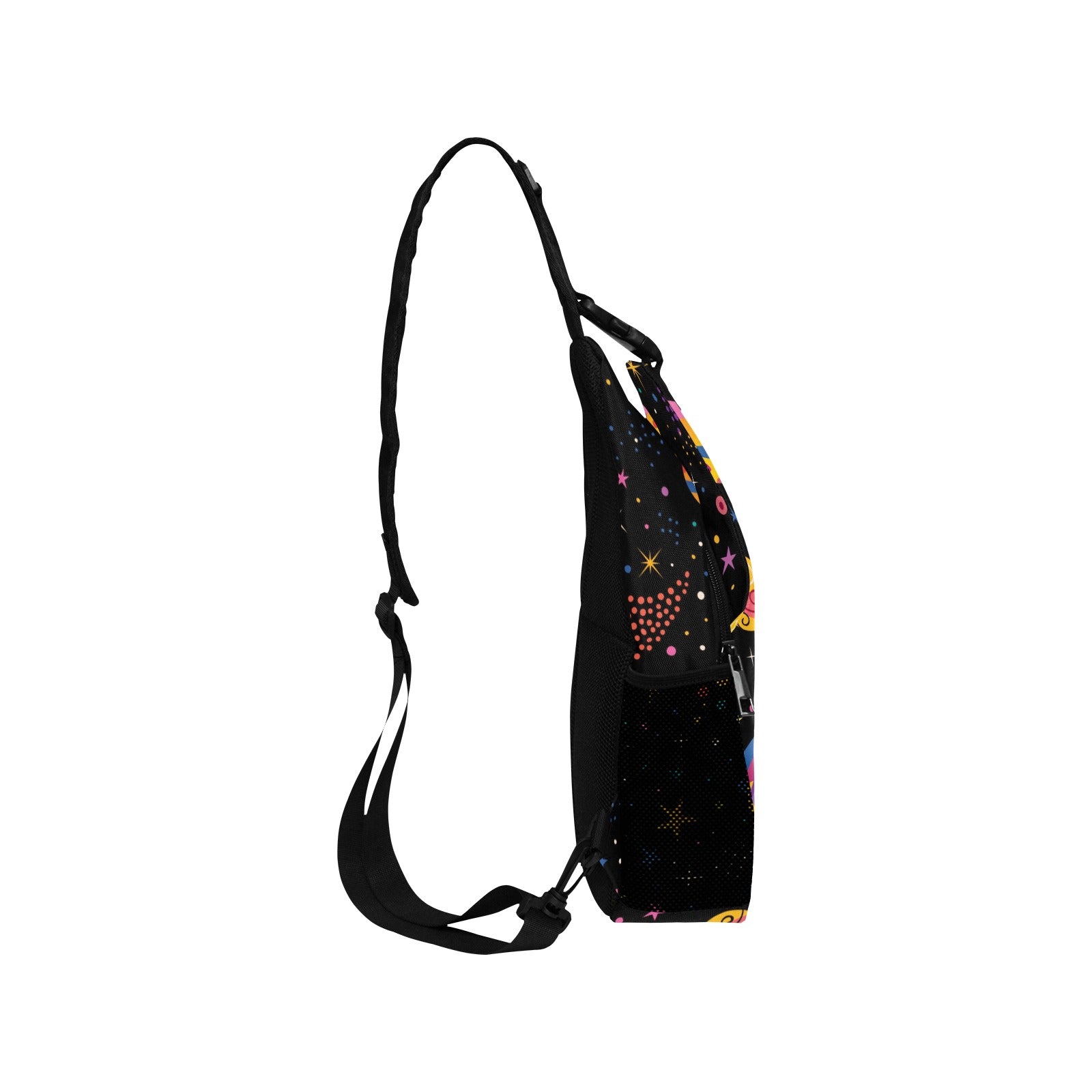 Colourful Space - Cross-Body Chest Bag Cross-Body Chest Bag Printed Offshore