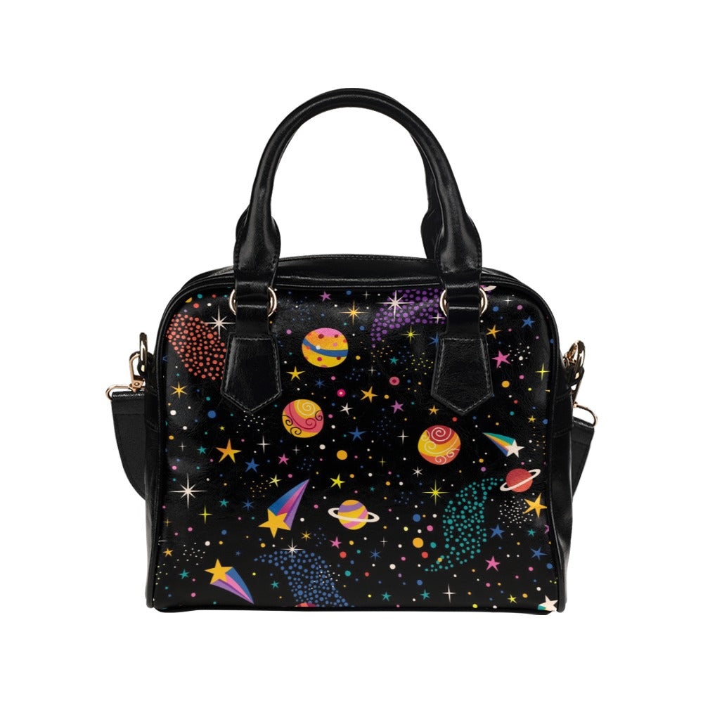 Colourful Space - Shoulder Handbag Shoulder Handbag Space