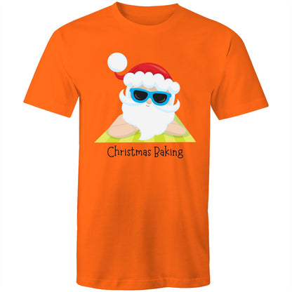 Christmas Baking - Mens T-Shirt Orange Christmas Mens T-shirt Merry Christmas