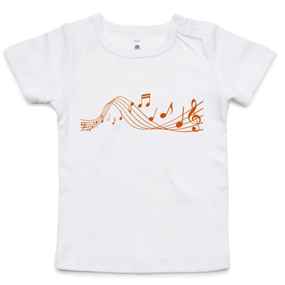 Music - Baby T-shirt White Baby T-shirt kids Music