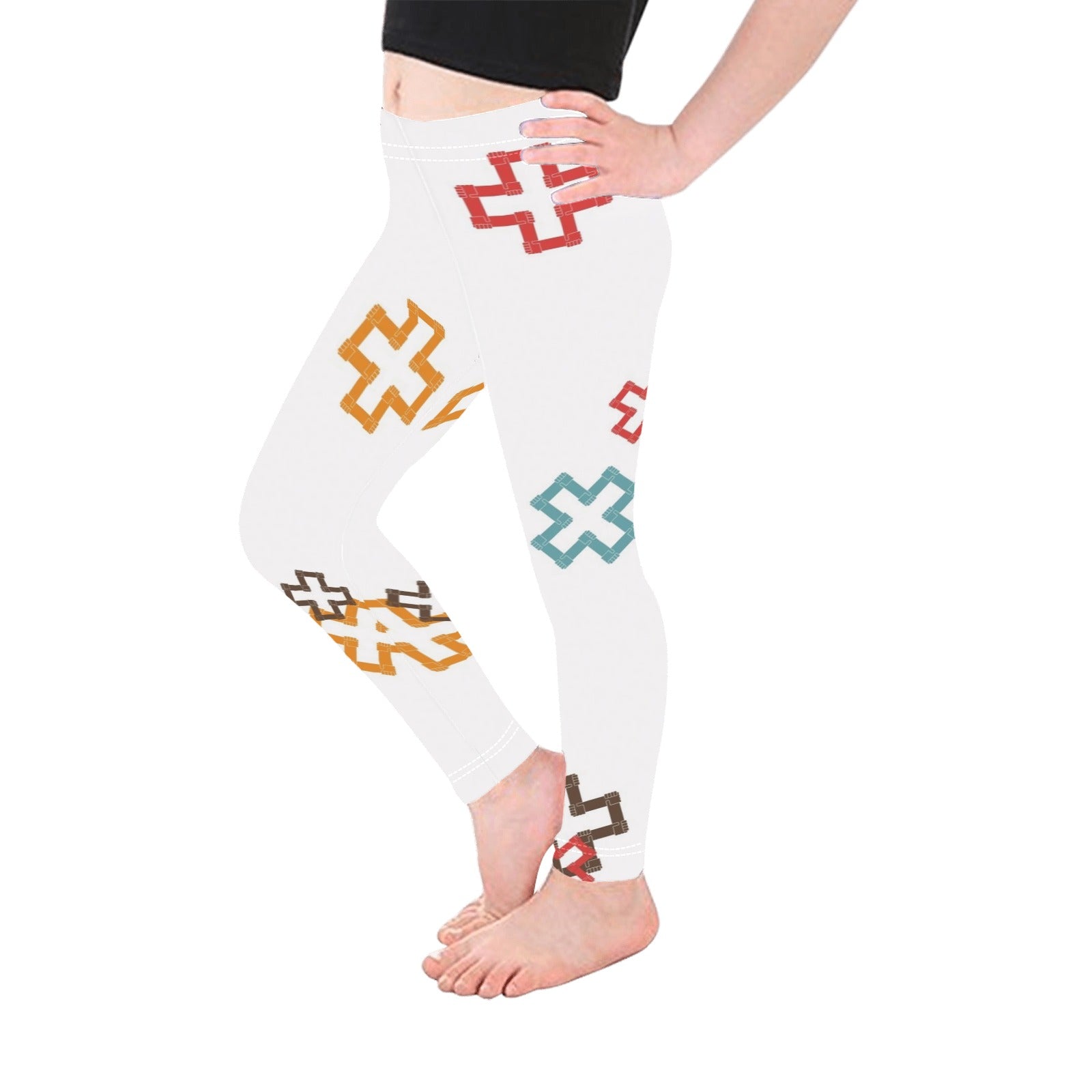 x + - Kid's Ankle Length Leggings Kids Leggings Printed Offshore