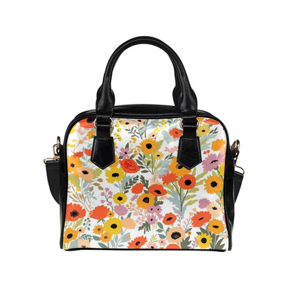 Fun Floral - Shoulder Handbag Shoulder Handbag Plants