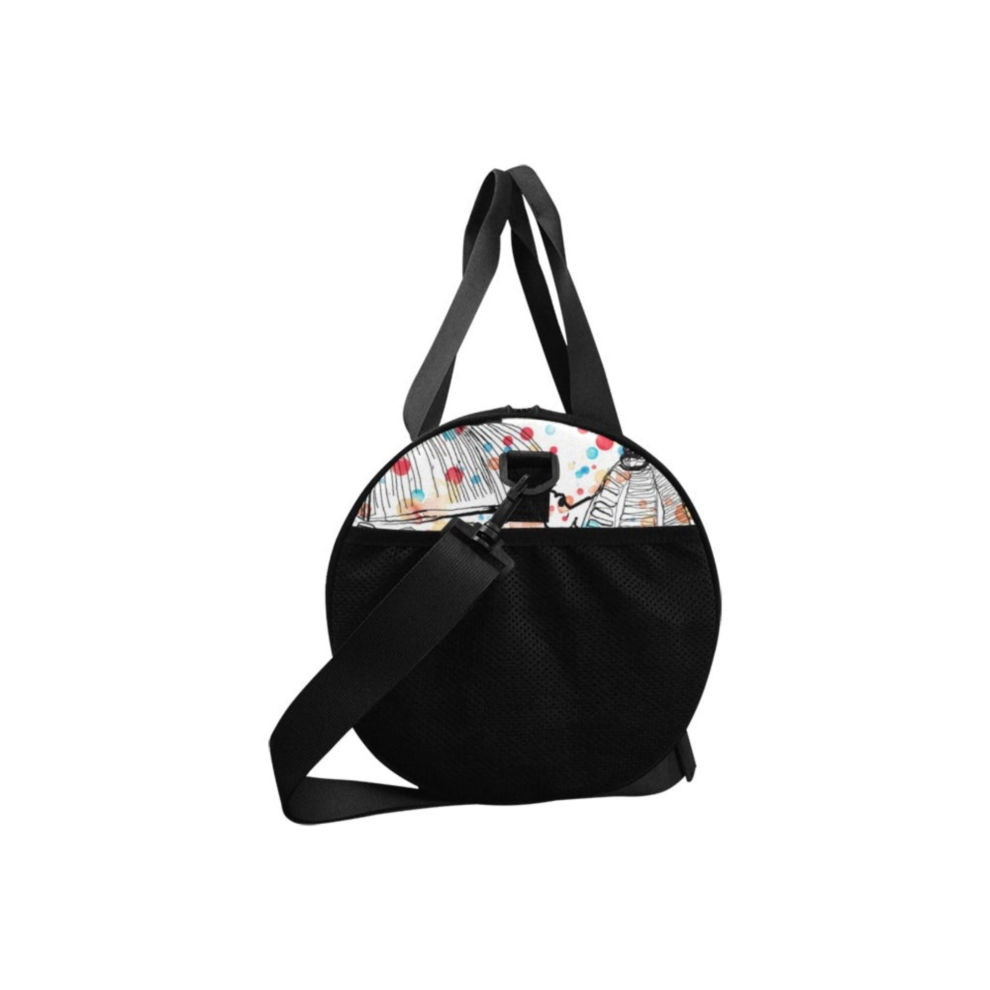 Village Life - Round Duffle Bag Round Duffle Bag