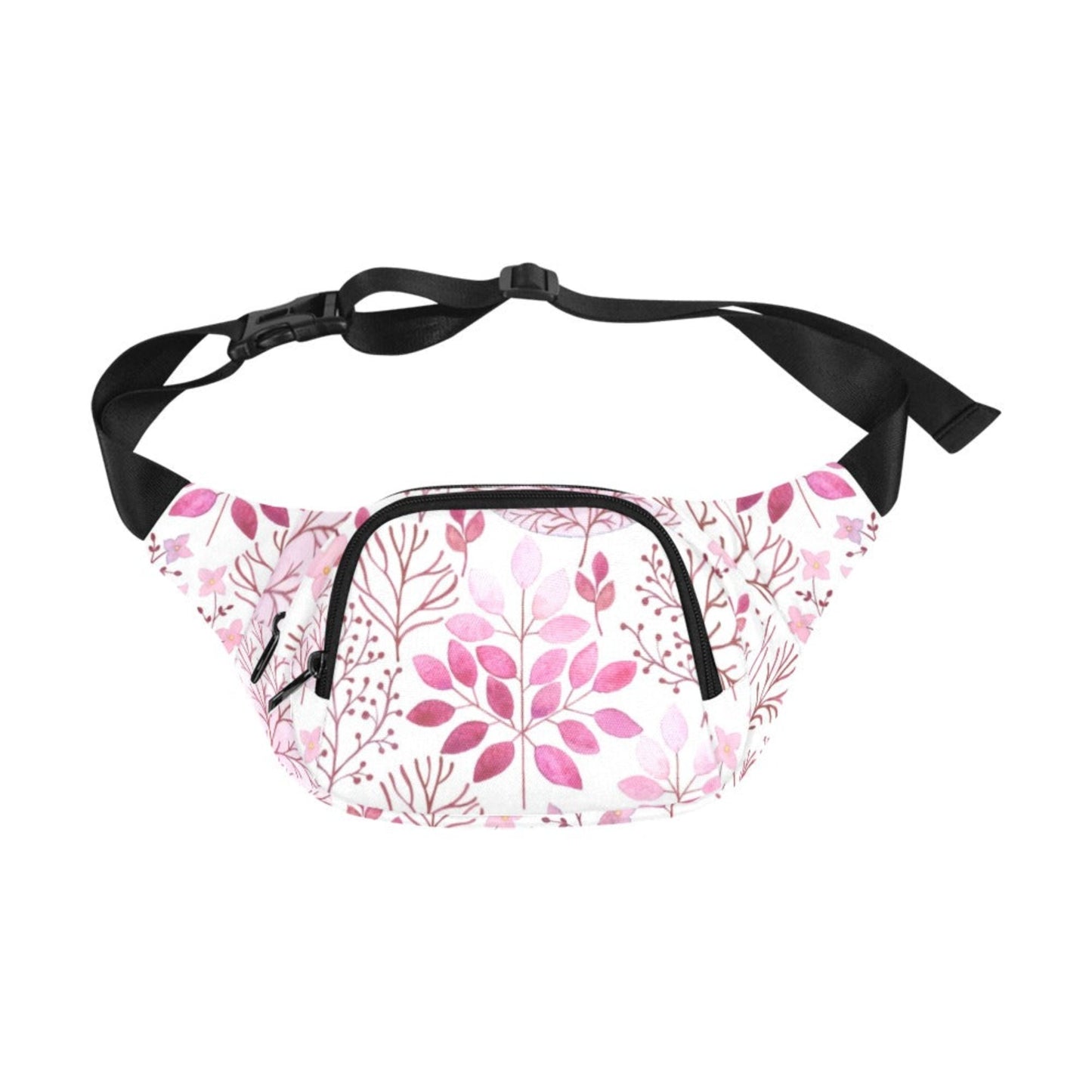 Vintage Pink Floral - Bum Bag / Fanny Pack Bum Bag Printed Offshore