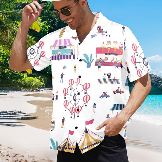 Carnival - Mens Hawaiian Shirt Mens Hawaiian Shirt