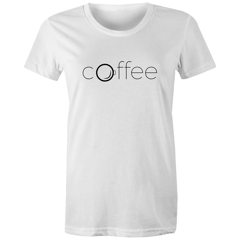 Coffee - Women's T-shirt White Womens T-shirt Coffee Womens