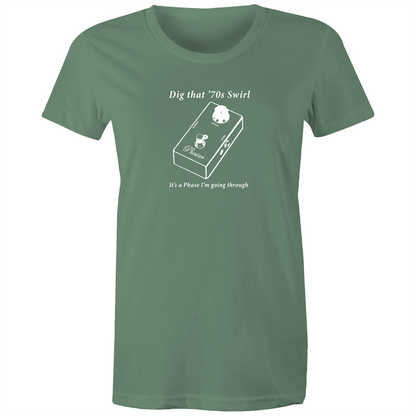 It's A Phase - Women's T-shirt Sage Womens T-shirt Music Womens