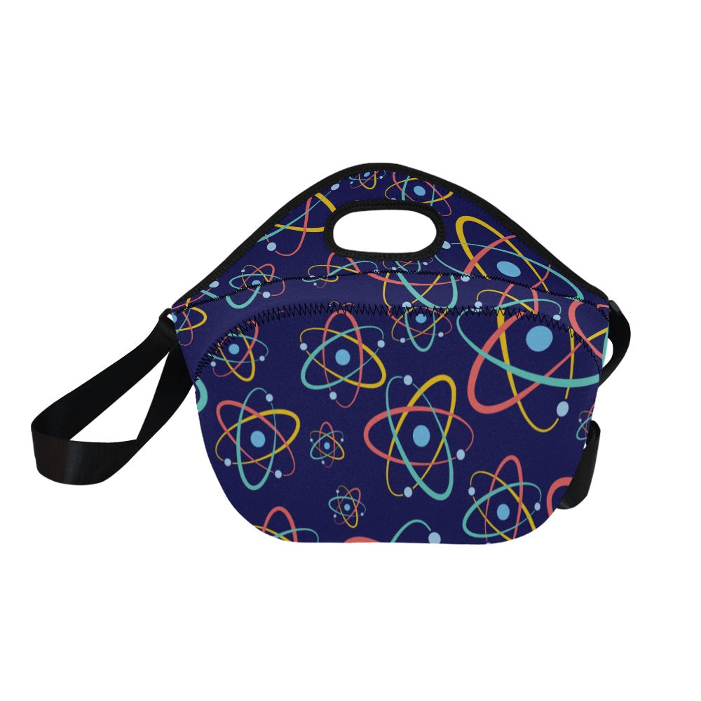 Atoms - Neoprene Lunch Bag/Large Neoprene Lunch Bag/Large Printed Offshore Science