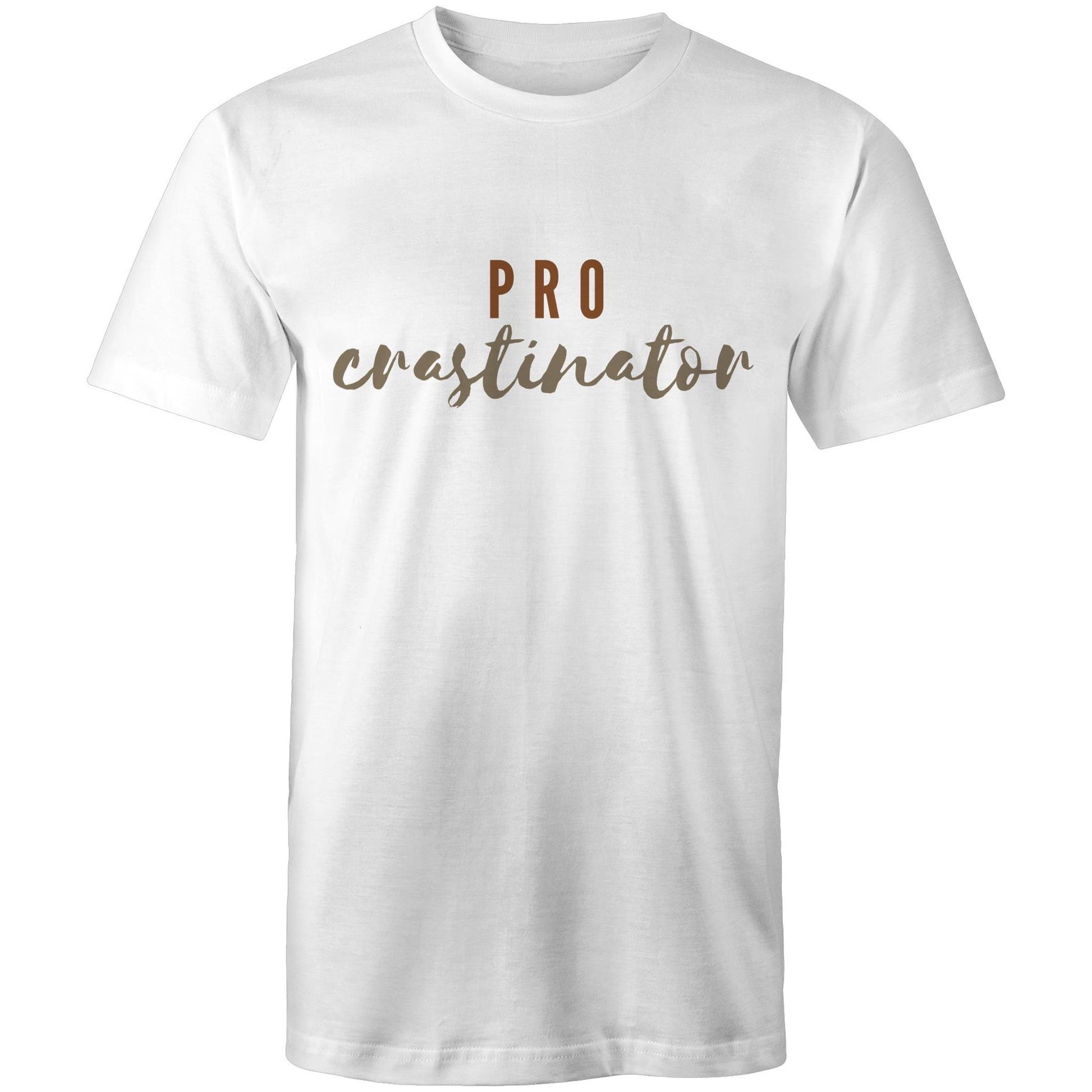 Procrastinator - Mens T-Shirt White Mens T-shirt Funny