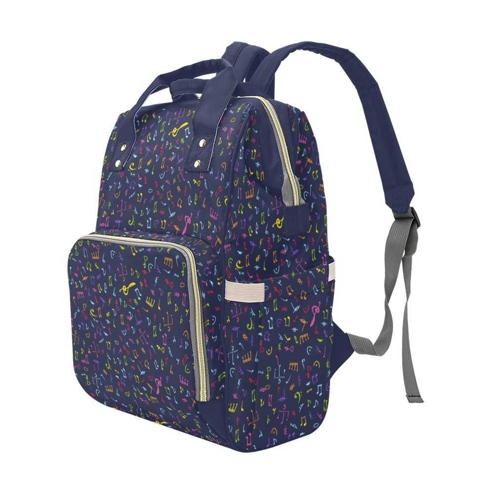 Music Notes - Multifunction Backpack Multifunction Backpack Printed Offshore