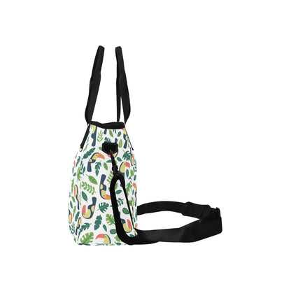 Toucans - Tote Bag with Shoulder Strap Nylon Tote Bag