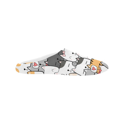 Cat Hello - Women's Non-Slip Cotton Slippers Women's Non-Slip Cotton Slippers animal Printed Offshore