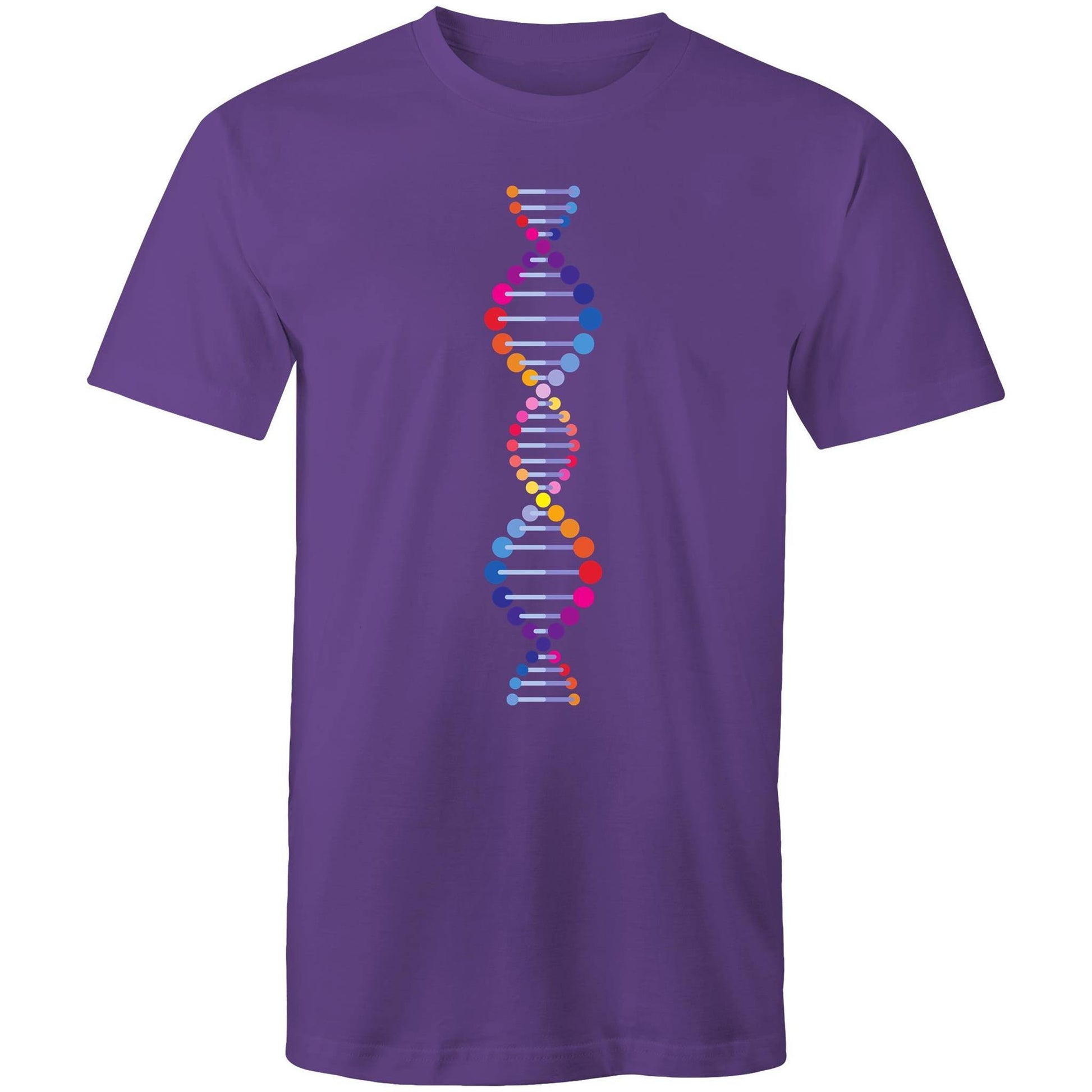 DNA - Mens T-Shirt Purple Mens T-shirt Mens Science