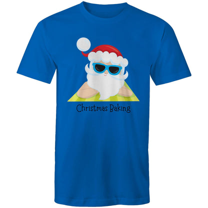 Christmas Baking - Mens T-Shirt Bright Royal Christmas Mens T-shirt Merry Christmas