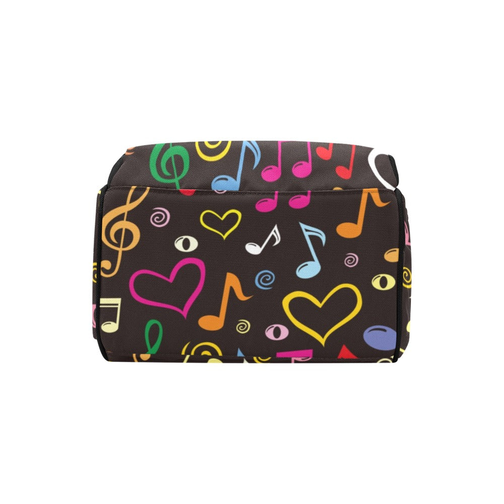Musical Notes - Multifunction Backpack Multifunction Backpack