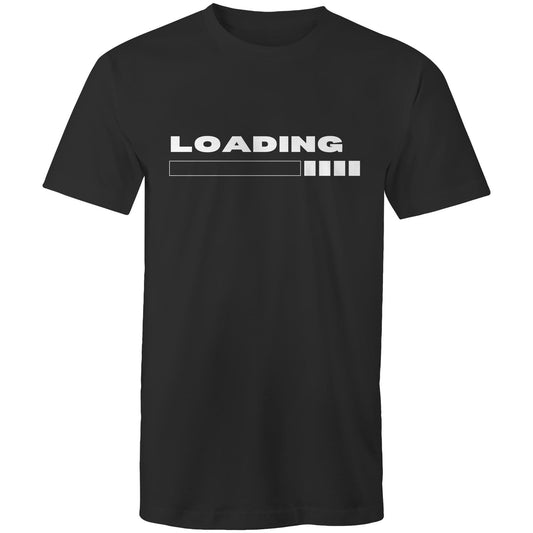 Loading - Mens T-Shirt Black Mens T-shirt Tech