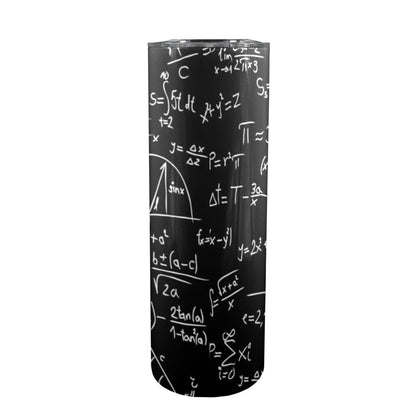 Equations - 20oz Tall Skinny Tumbler with Lid and Straw 20oz Tall Skinny Tumbler with Lid and Straw Printed Offshore