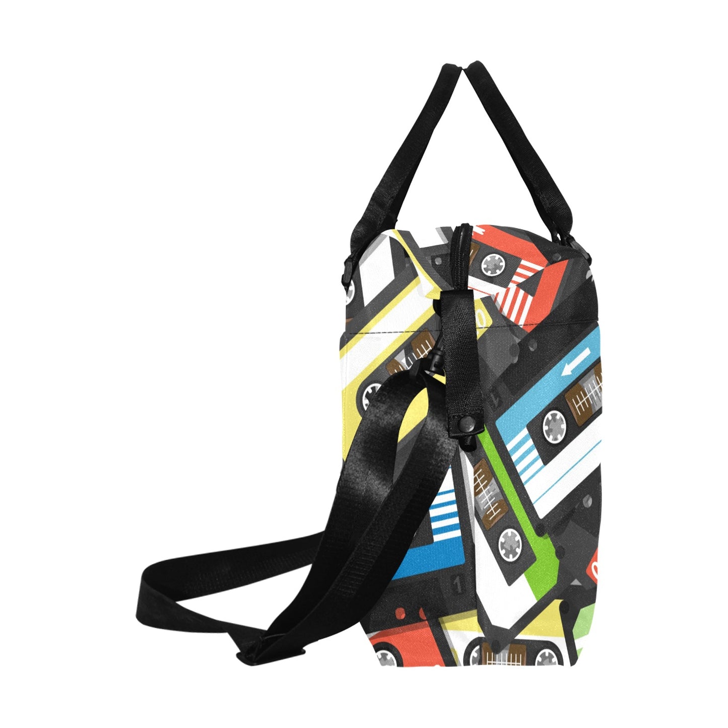 Cassette Tapes -Square Duffle Bag Square Duffle Bag