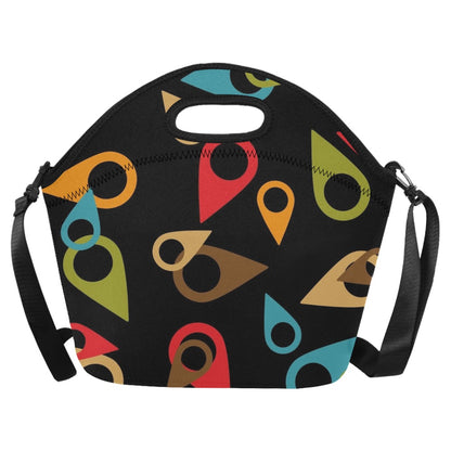 Where Am I - Neoprene Lunch Bag/Large Neoprene Lunch Bag/Large Printed Offshore