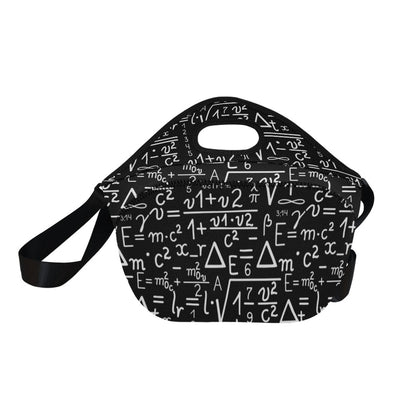 Mathematics - Neoprene Lunch Bag/Large Neoprene Lunch Bag/Large Maths Printed Offshore Science