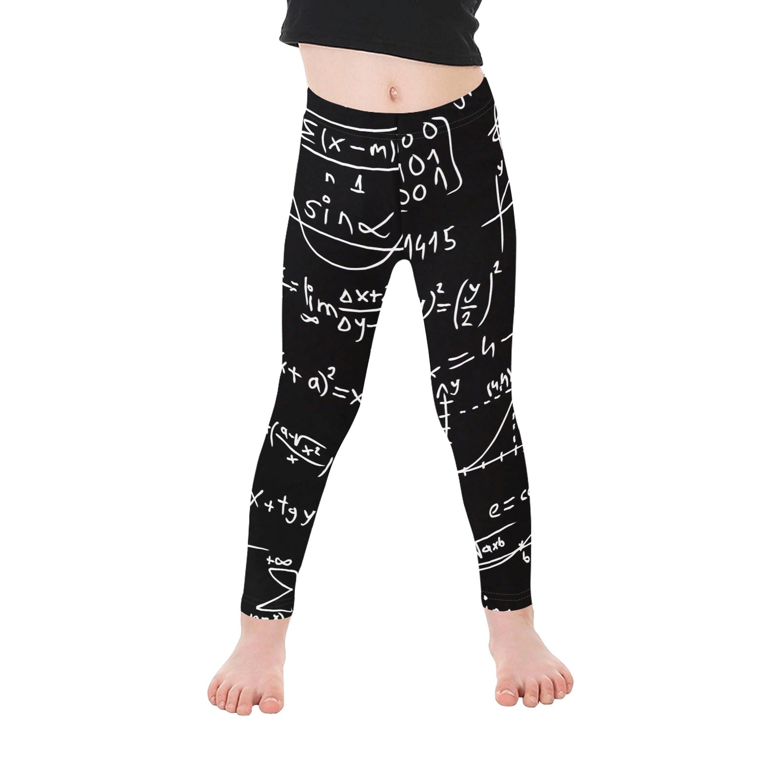 Equations - Kid's Ankle Length Leggings Kids Leggings Printed Offshore