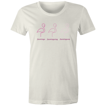 Flamingo - Women's T-shirt Natural Womens T-shirt animal Womens