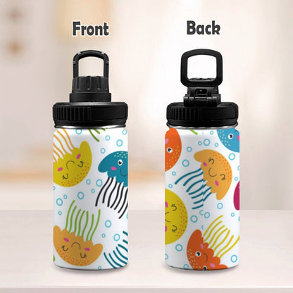 Jelly Fish - Kids Water Bottle with Chug Lid (12 oz) Kids Water Bottle with Chug Lid