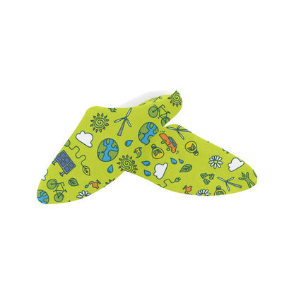 Go Green - Women's Non-Slip Cotton Slippers Women's Non-Slip Cotton Slippers Environment Printed Offshore