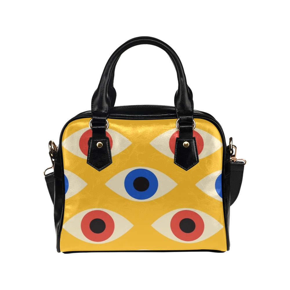 Eyes on Yellow - Shoulder Handbag Shoulder Handbag