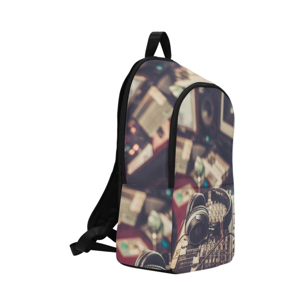 Sound Desk - Fabric Backpack for Adult Adult Casual Backpack Printed Offshore