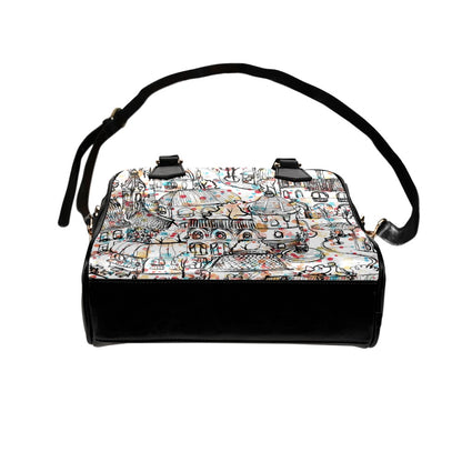 Village Life - Shoulder Handbag Shoulder Handbag