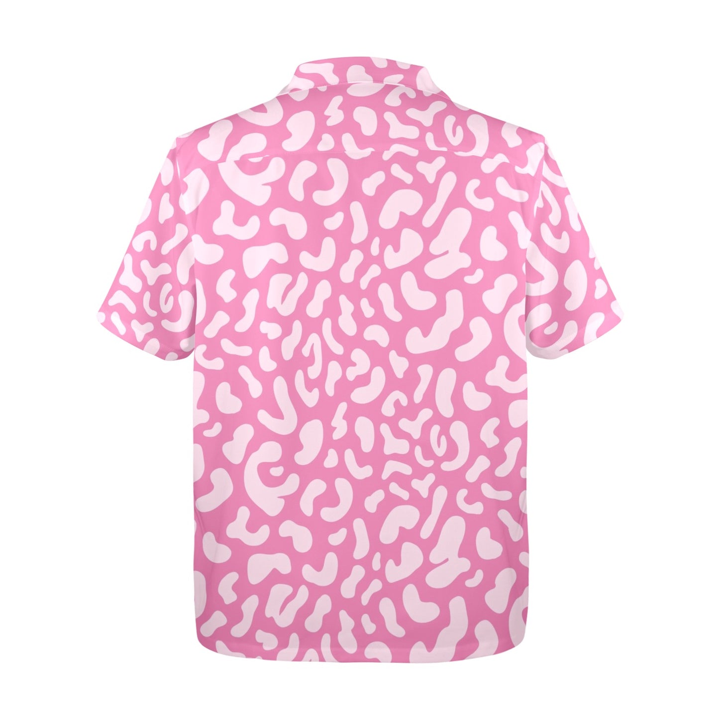 Pink Leopard - Mens Hawaiian Shirt Mens Hawaiian Shirt