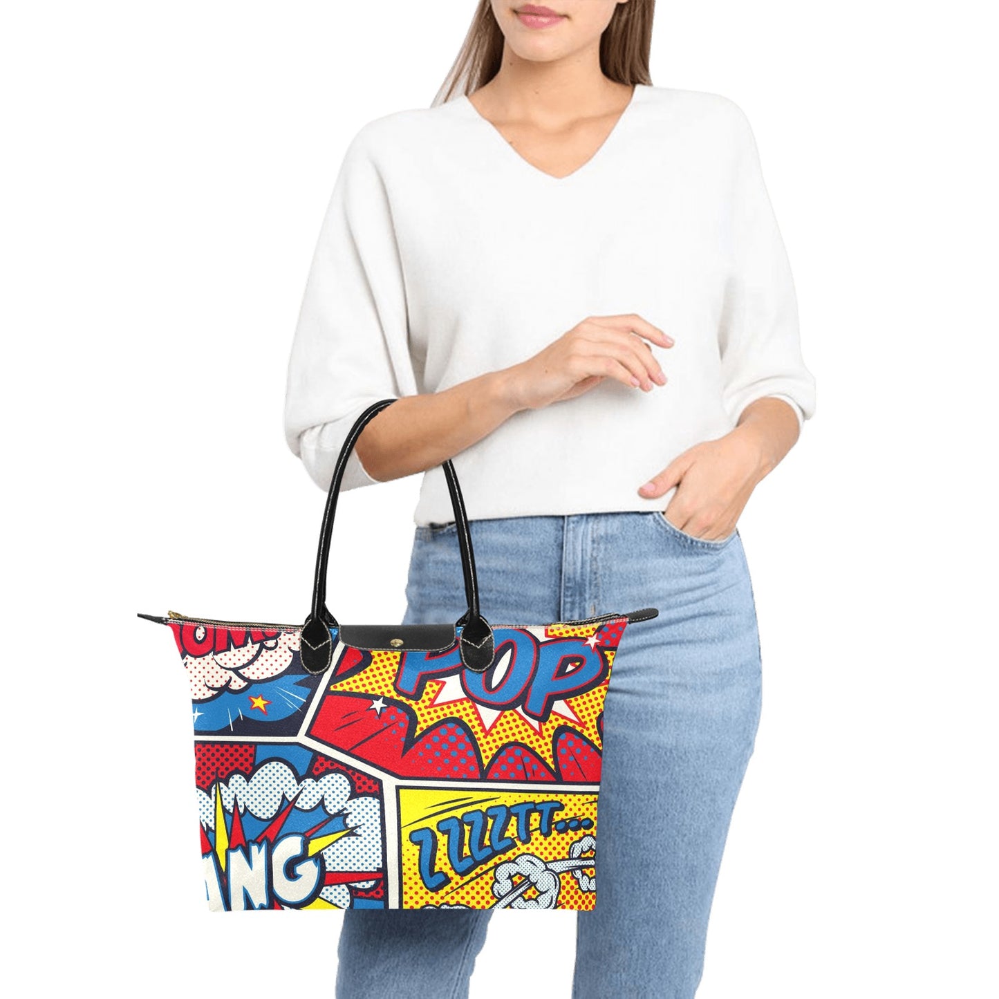 Comic Book - Single-Shoulder Handbag Single Shoulder Handbag Printed Offshore