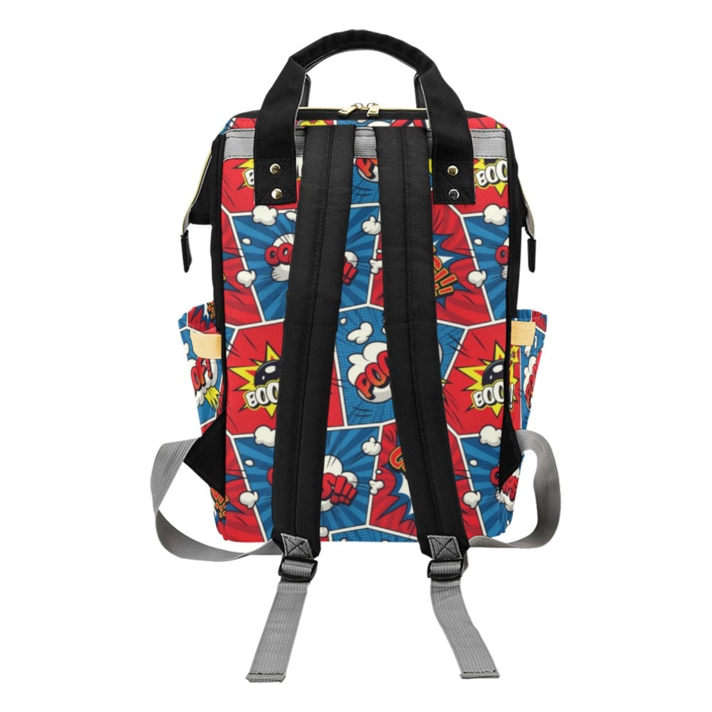 Comic Book Pop - Multifunction Backpack Multifunction Backpack comic Printed Offshore