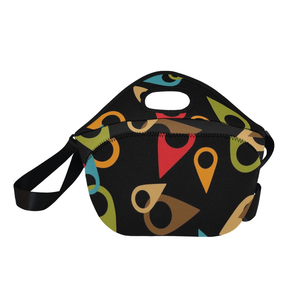 Where Am I - Neoprene Lunch Bag/Large Neoprene Lunch Bag/Large Printed Offshore